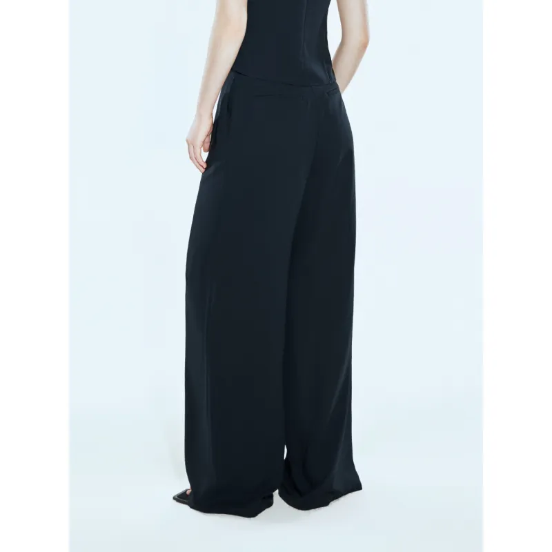 COVERINS Casual Pants Women's Navy Blue-5