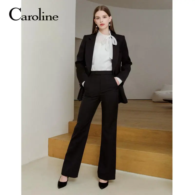 Caroline Suit Trousers Women's Black-4