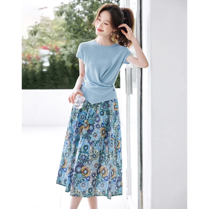 Like The Age Of Water Skirt Set Women's-3