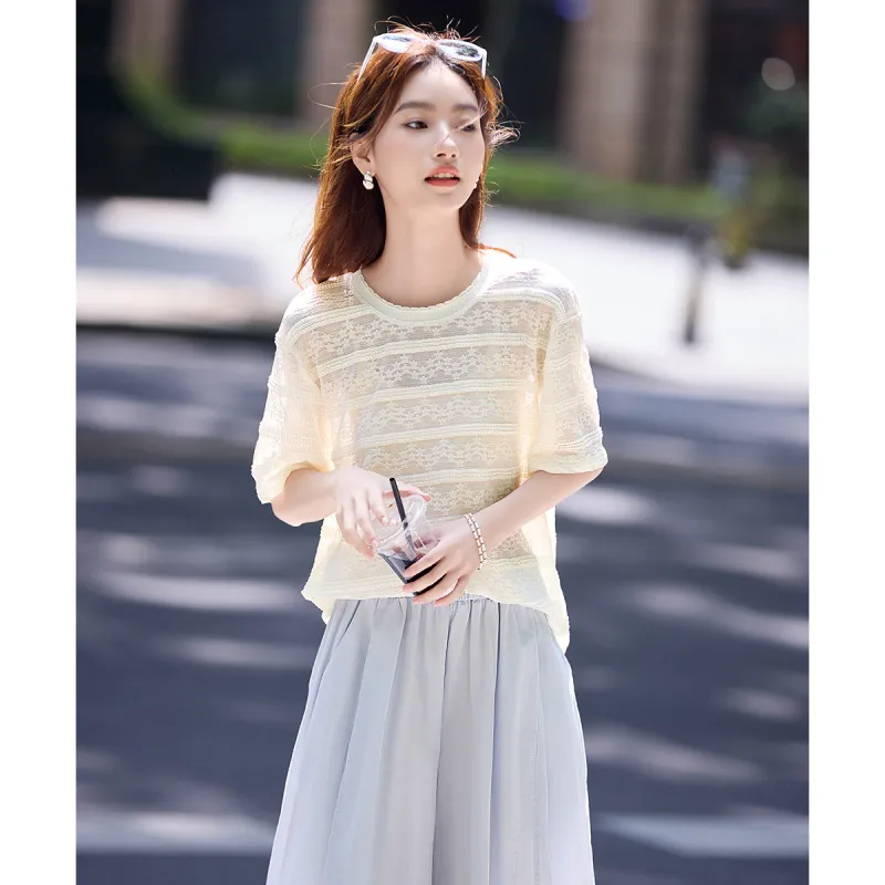 Still quiet Shirts Women's Apricot-4