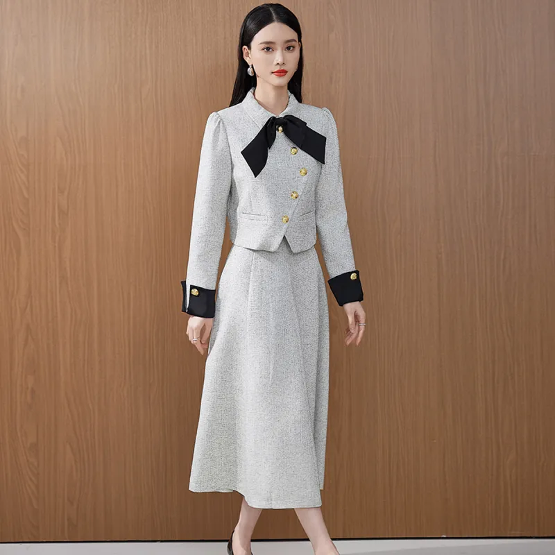 Hang Yi Court Skirt Set Women's-5