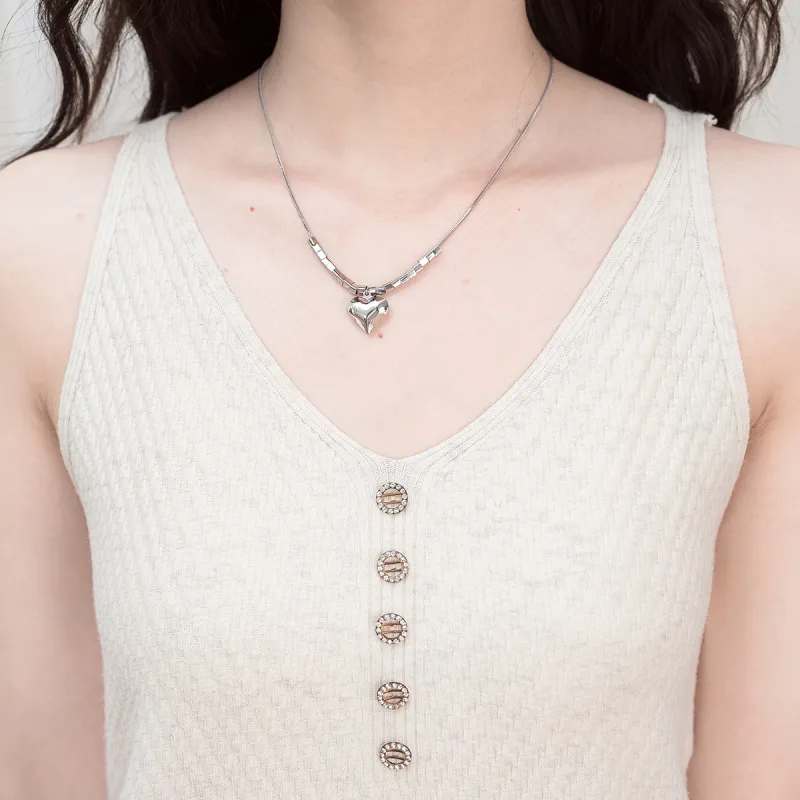 FAWENXIANGZI Tank Tops Women's Apricot-5