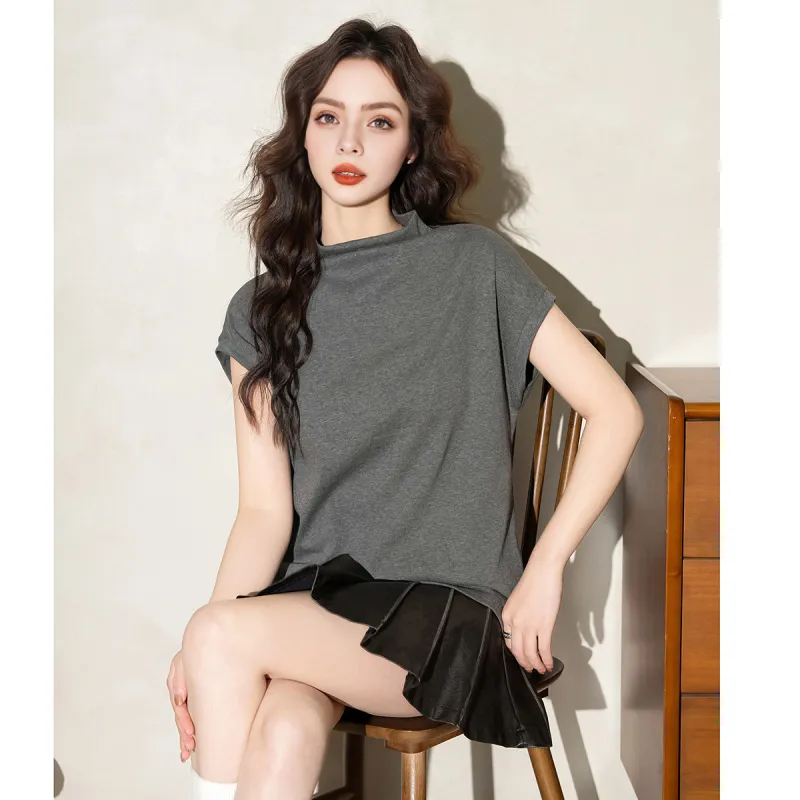 FAWENXIANGZI Regular T Shirt Women's-2