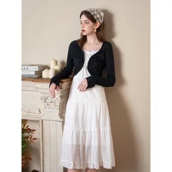 BANANA BABY Two Piece Skirt Sets Women's Black+White