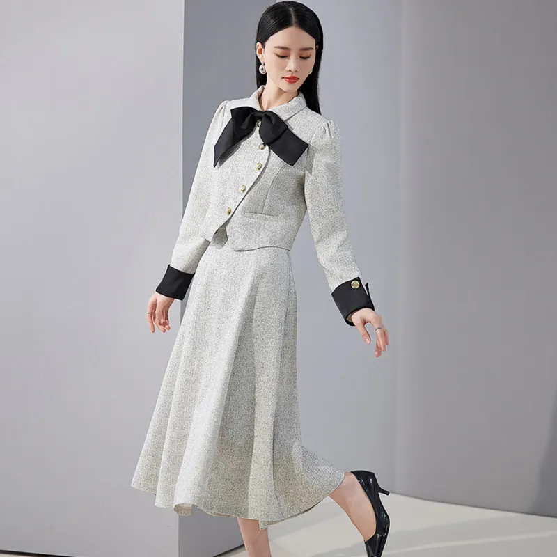 Hang Yi Court Skirt Set Women's-4