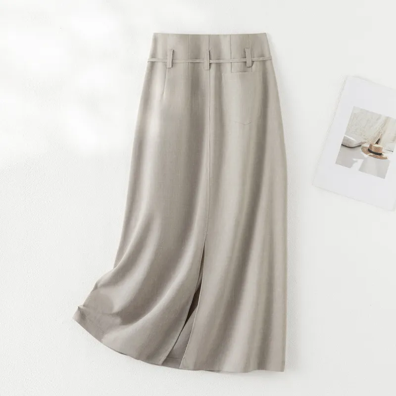IHIMI Casual Long Skirt Women's-1