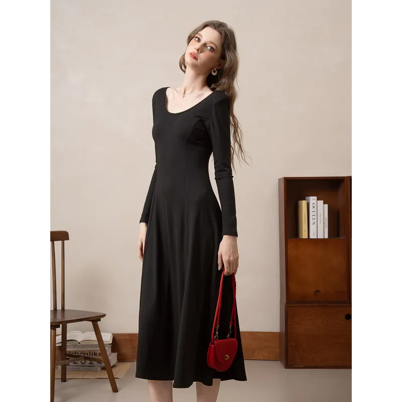 BANANA BABY Long Sleeved Dress Women's-1