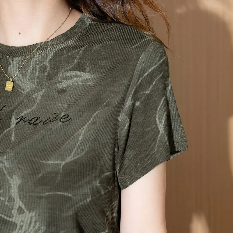 FAWENXIANGZI Regular T Shirt Women's-7