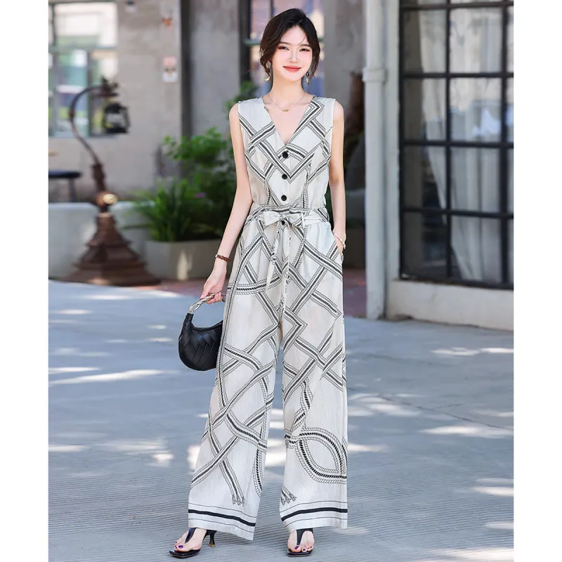 ZHUSHIFANGYUAN Jumpsuit Women's-4