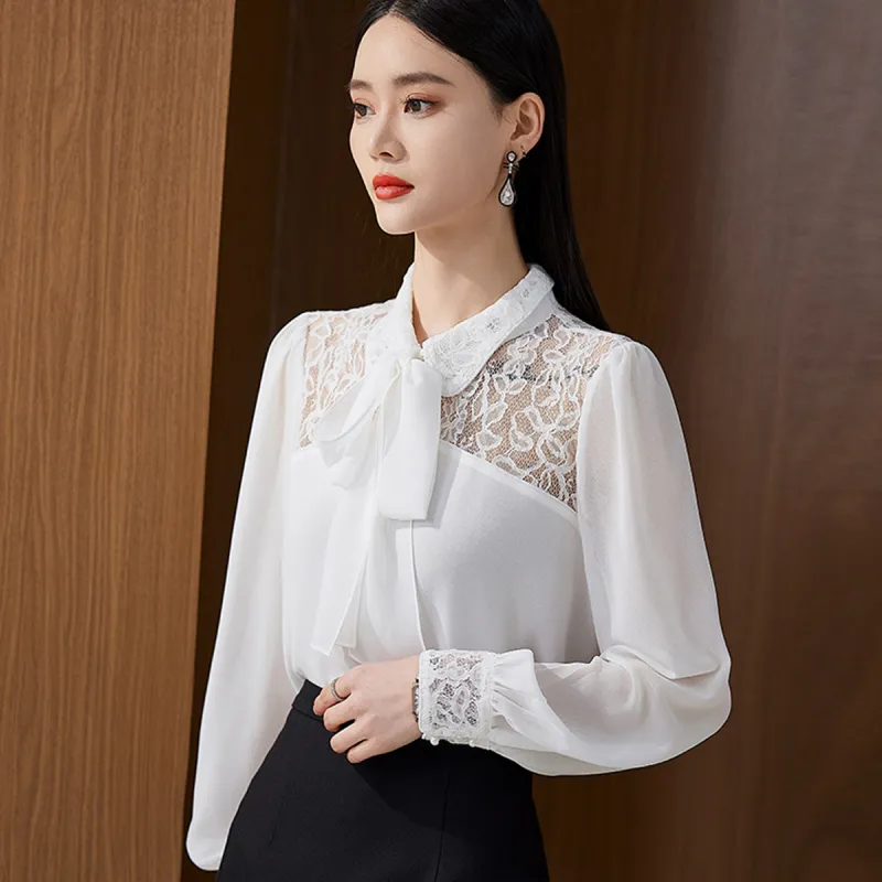 Hang Yi Court Shirt Women's White-3