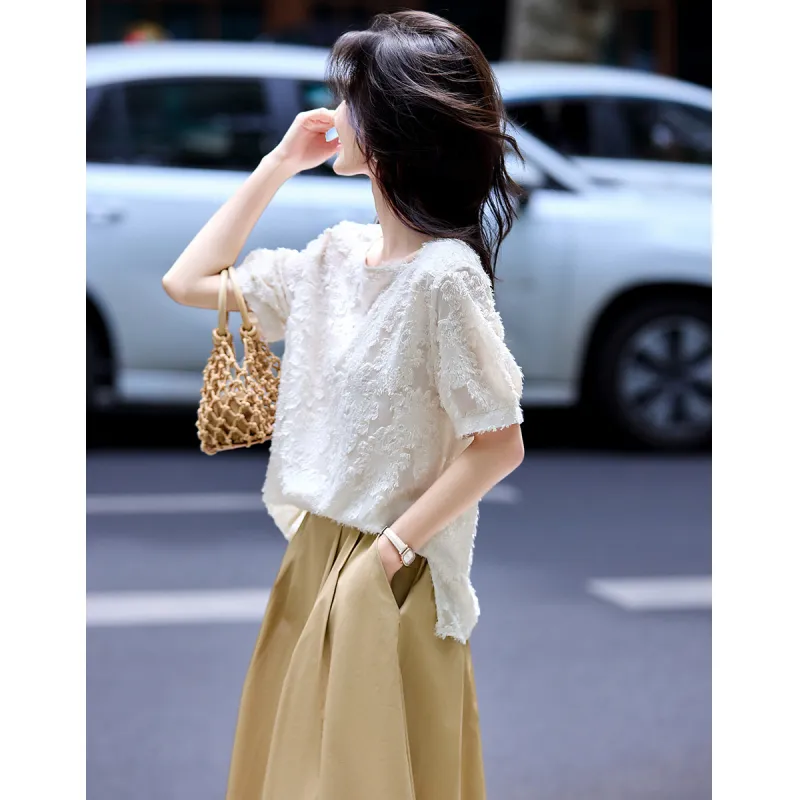 Still Quiet Chiffon Shirt Women's-3