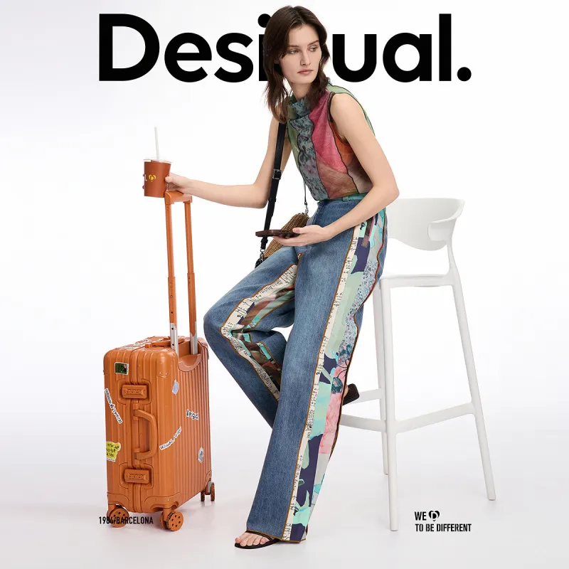 Desigual Jeans Women's Blue-9
