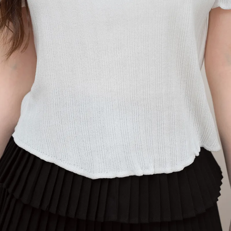 FAWENXIANGZI Regular T Shirt Women's-8