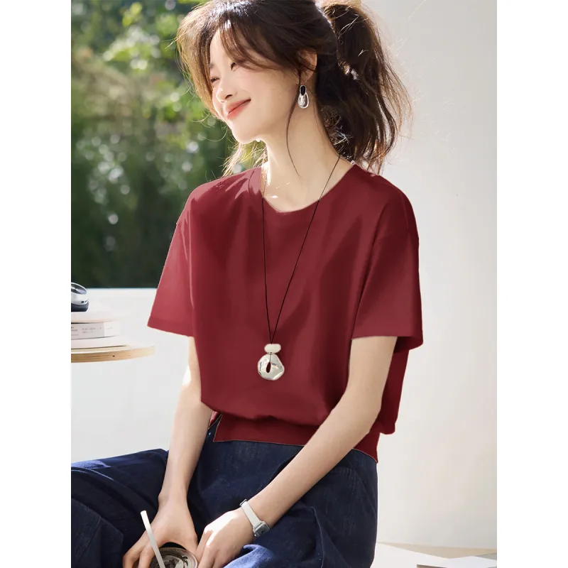 Mo Han Yi Mei Regular T Shirt Women's-2