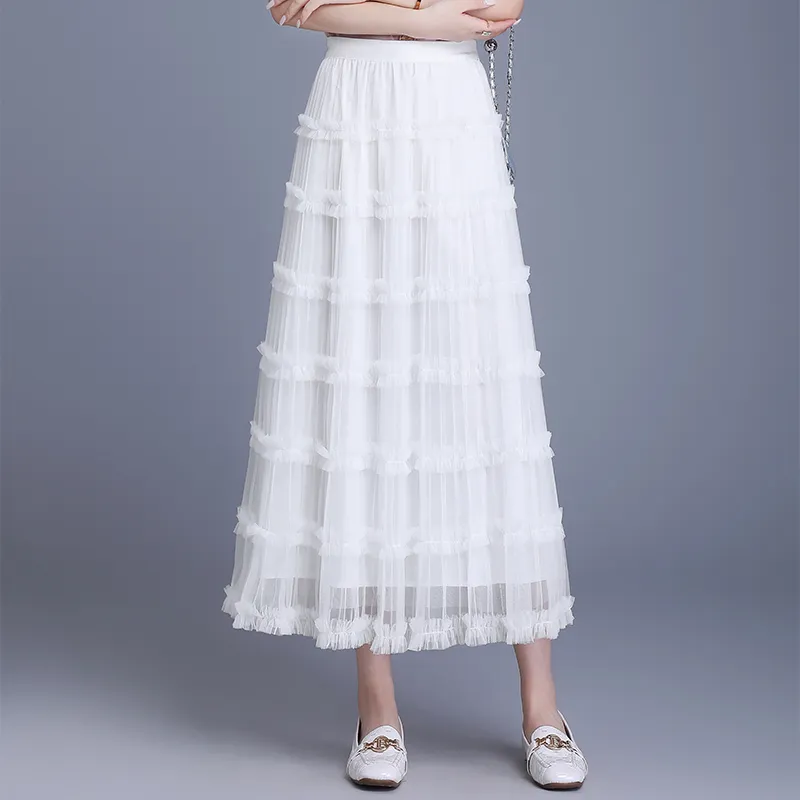 PIERRE CARDIN Casual Long Skirt Women's-5