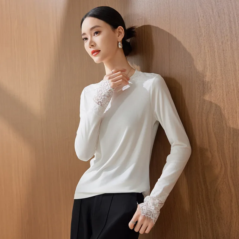 Hang Yi Court Knitwear Women's White-4