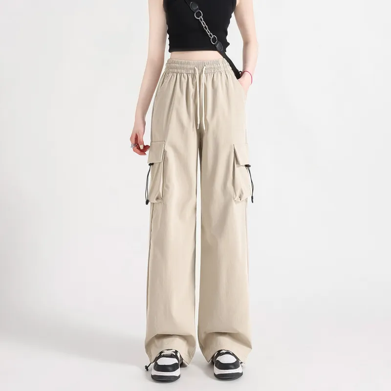 FAWENXIANGZI Cargo Pants Women's-4