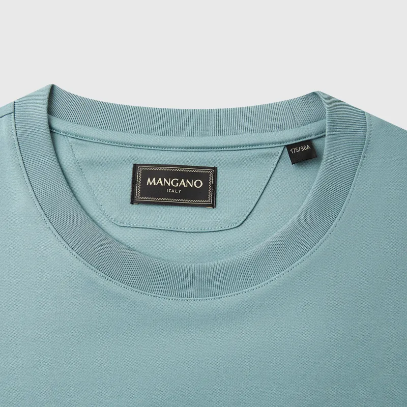 MANGANO T Shirts Men Lake Blue-3