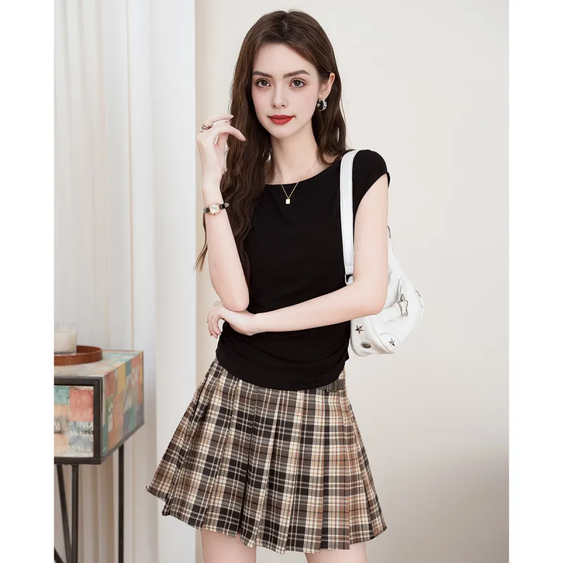 FAWENXIANGZI Regular T Shirt Women's-4