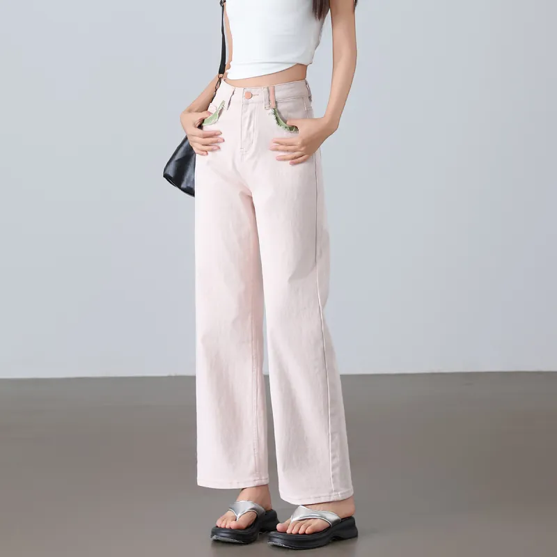ONE MORE＊ Jeans Women's Light Pink-3