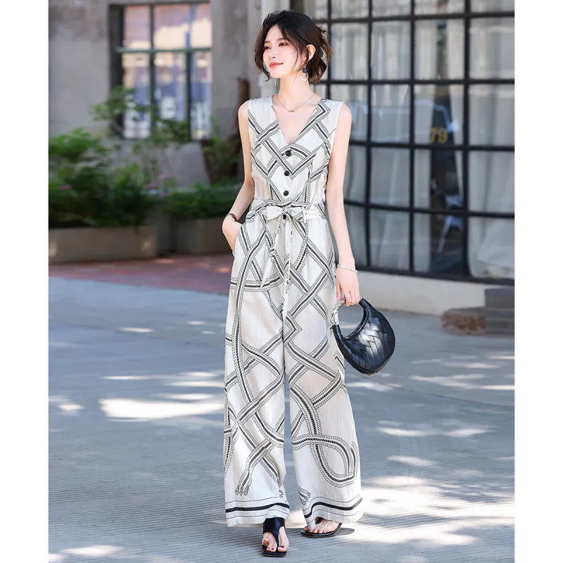 ZHUSHIFANGYUAN Jumpsuit Women's-1