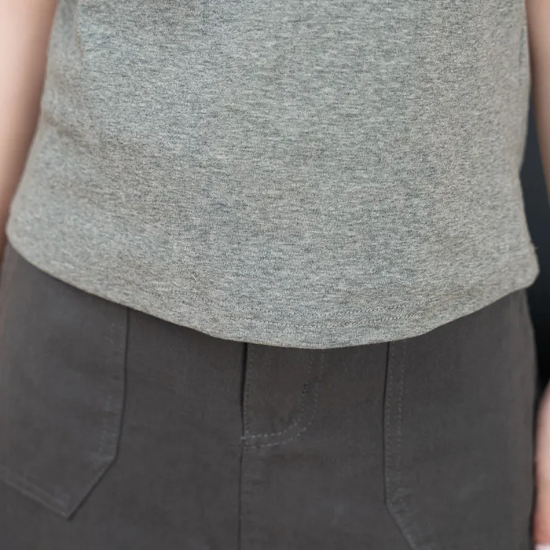 FAWENXIANGZI Raglan Sleeve T Shirt Women's-6