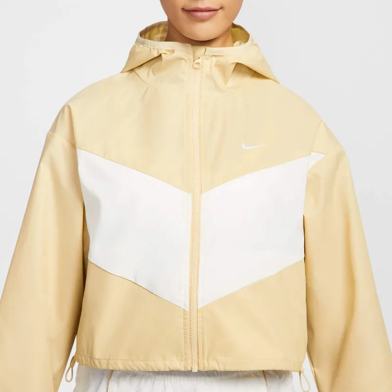 Nike Cropped Coat Women's Brown-4