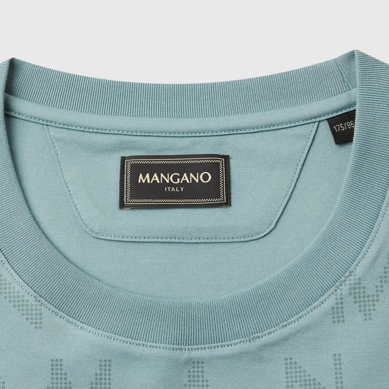 MANGANO T Shirts Men Lake Blue-3