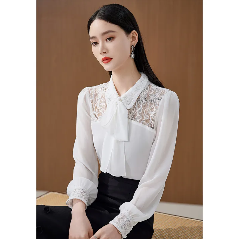 Hang Yi Court Shirt Women's White-7