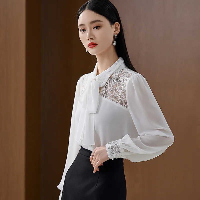 Hang Yi Court Shirt Women's White-6