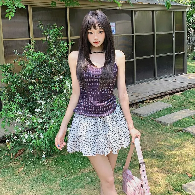 YINLEI Casual Short Skirts Women's-1