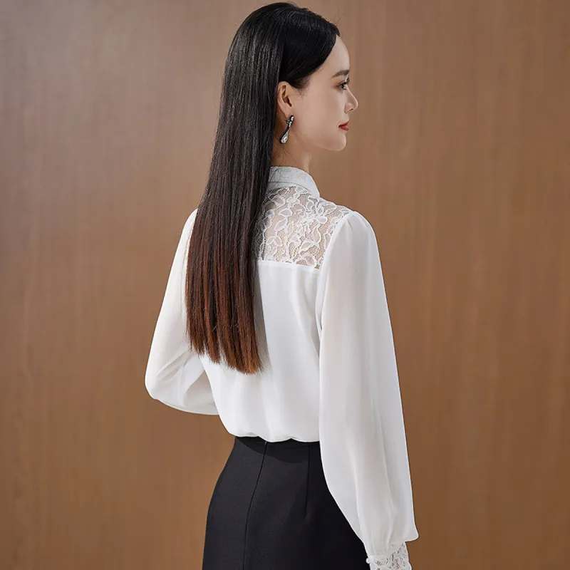 Hang Yi Court Shirt Women's White-8