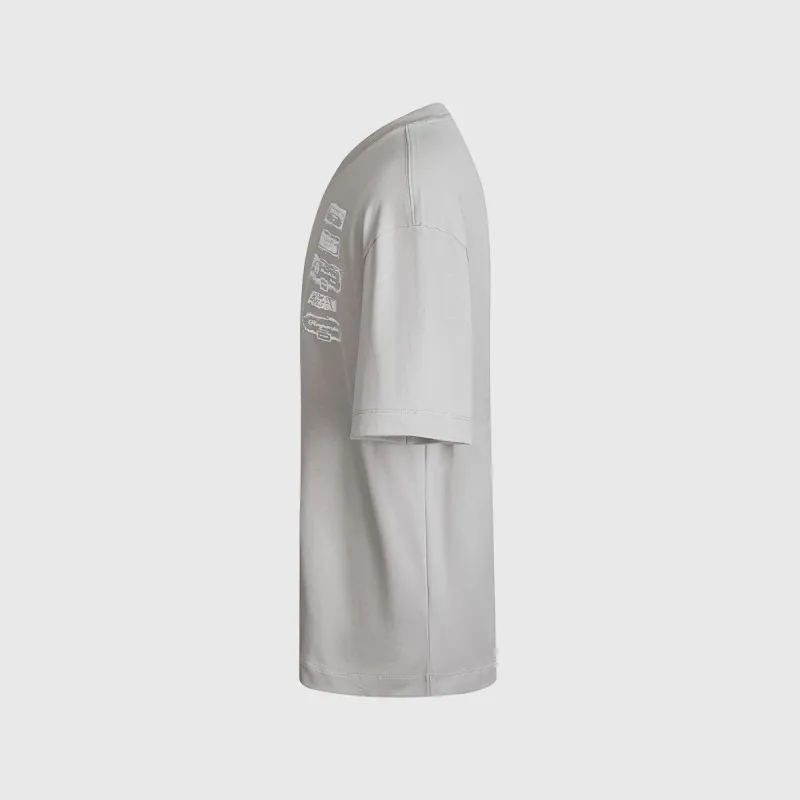 MANGANO T Shirts Men Light Gray-2
