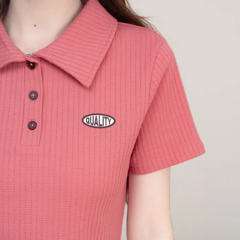FAWENXIANGZI Polo Shirt Women's-2