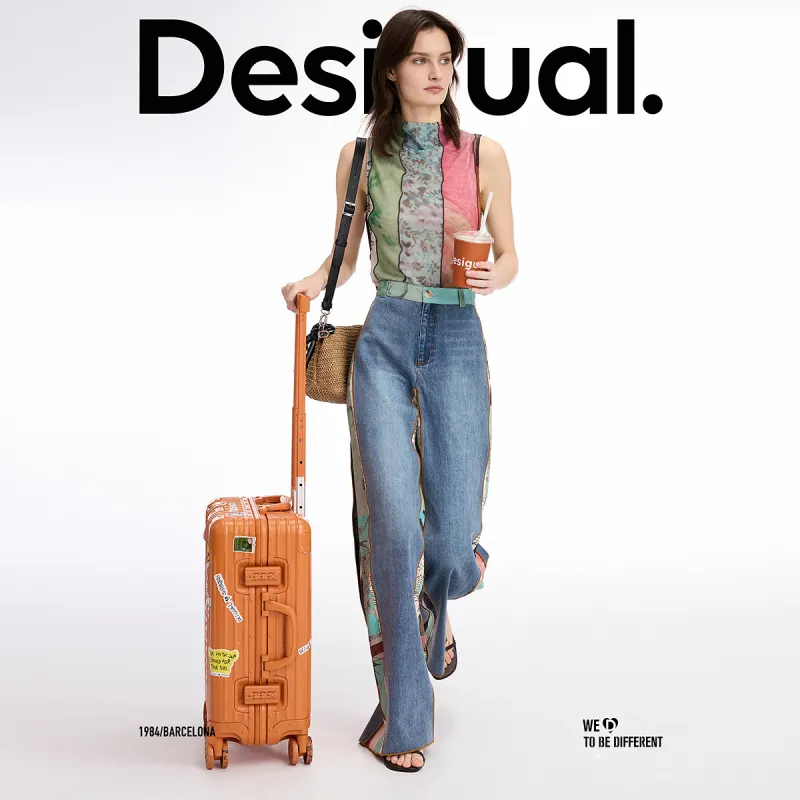 Desigual Jeans Women's Blue-8