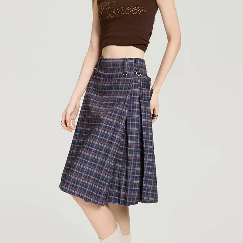 YINLEI Casual Long Skirt Women's-3