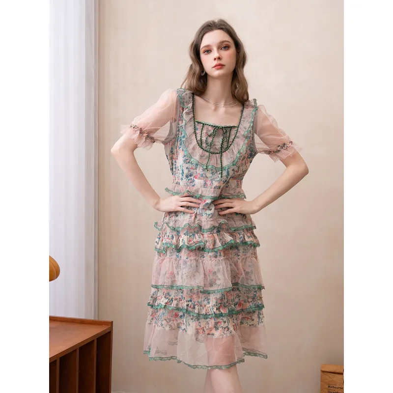 BANANA BABY Short Sleeved Dress Women's-3
