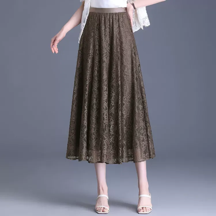 PIERRE CARDIN Casual Long Skirt Women's-4