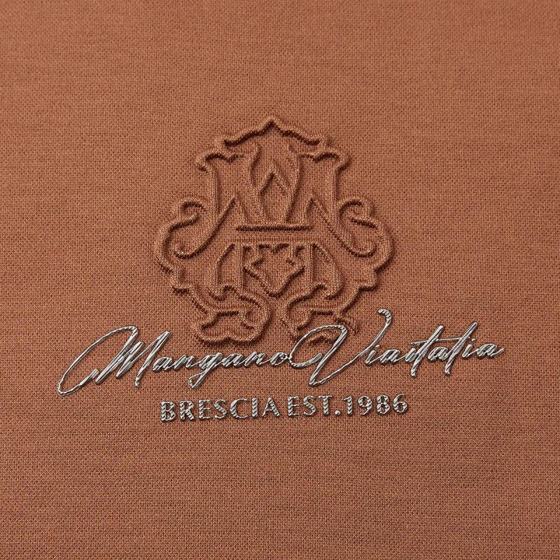 MANGANO T Shirts Men Coffee-4