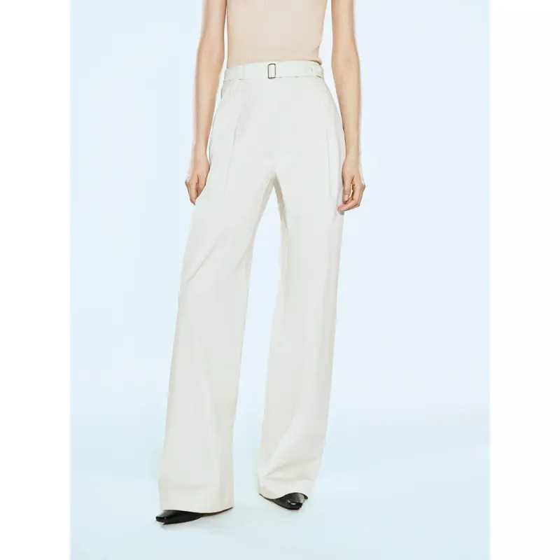 COVERINS Suit Trousers Women's Ecru-5