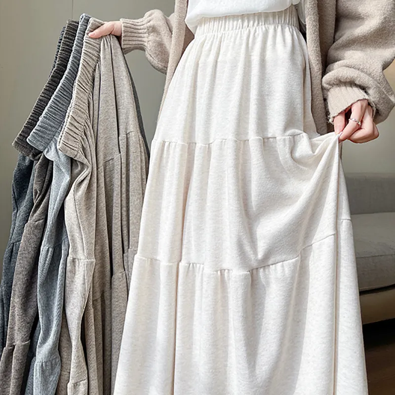 Ya Sheep People Casual Long Skirt Women's-1