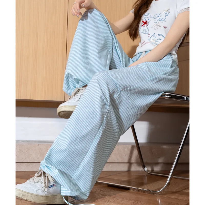 Tonlion Cargo Pants Women's Mint Green-8