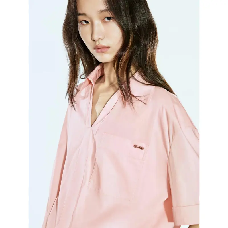 COVERINS Shirts Women's Light Pink-5