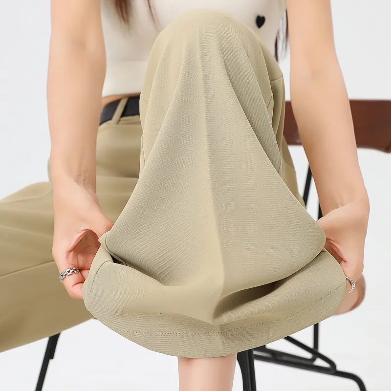 FAWENXIANGZI Suit Trouser Women's-9