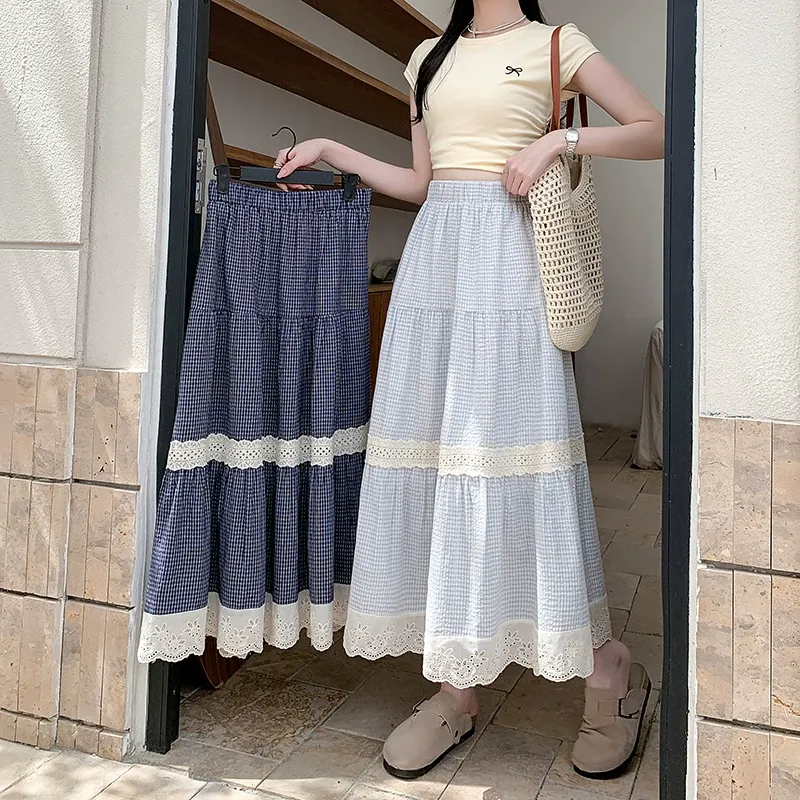 MPOX Casual Long Skirts Women's-4
