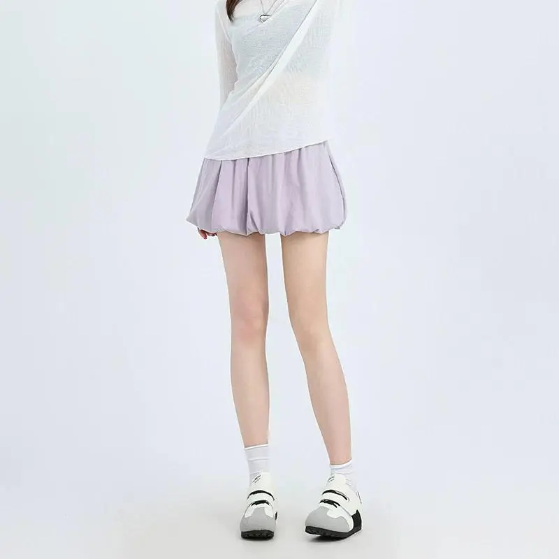 YINLEI Casual Short Skirts Women's-4