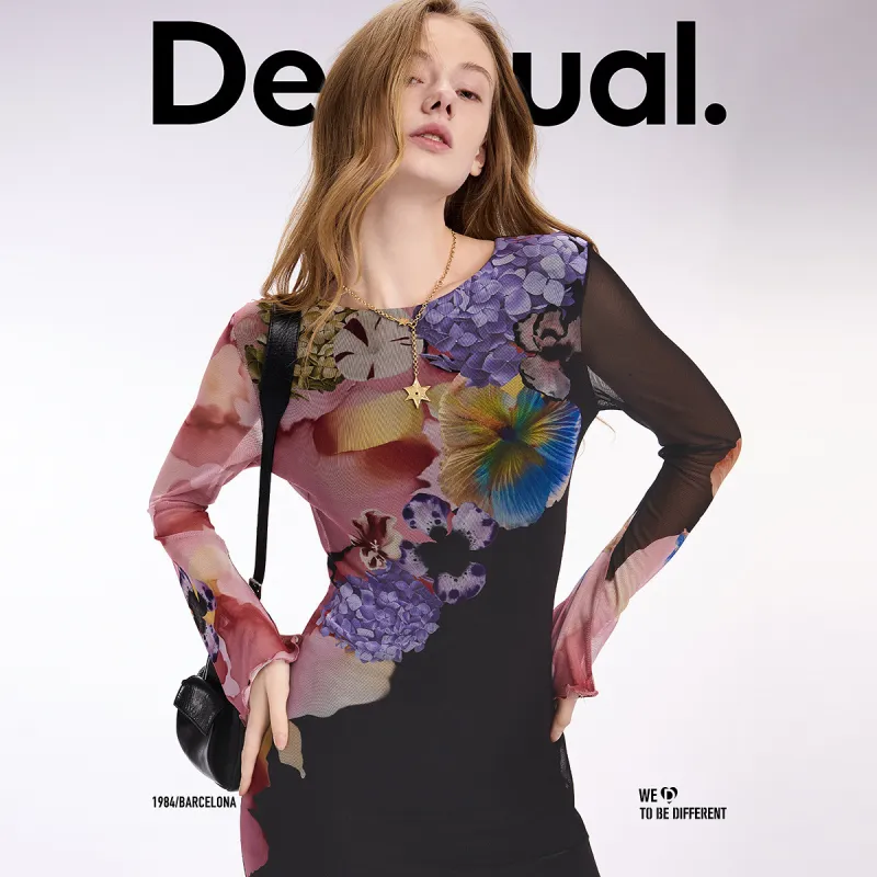 Desigual Long Sleeved Dress Women's-2