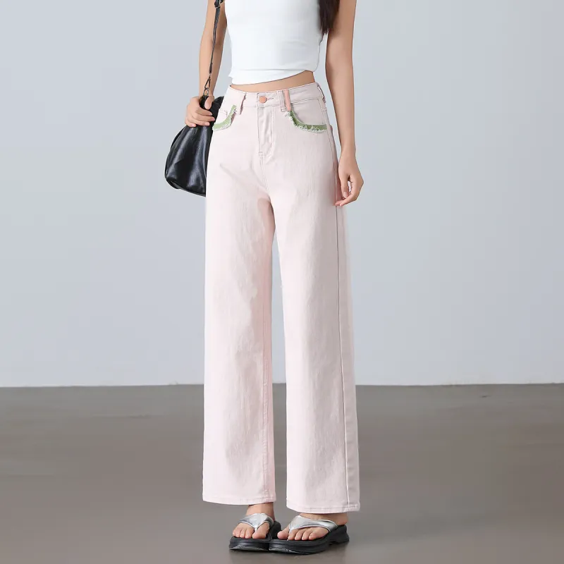 ONE MORE＊ Jeans Women's Light Pink-1
