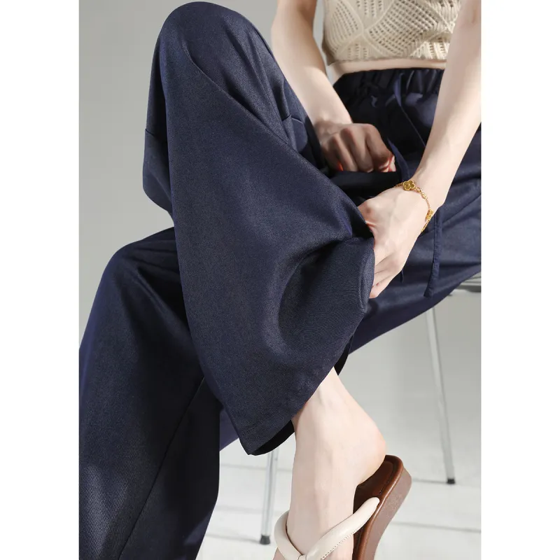 Tonlion Jeans Women's Dark Denim Blue-8