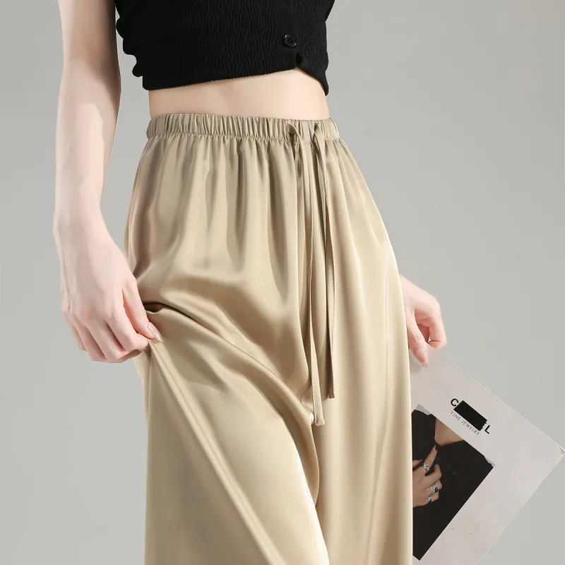 Tonlion Casual Pants Women's Khaki-4